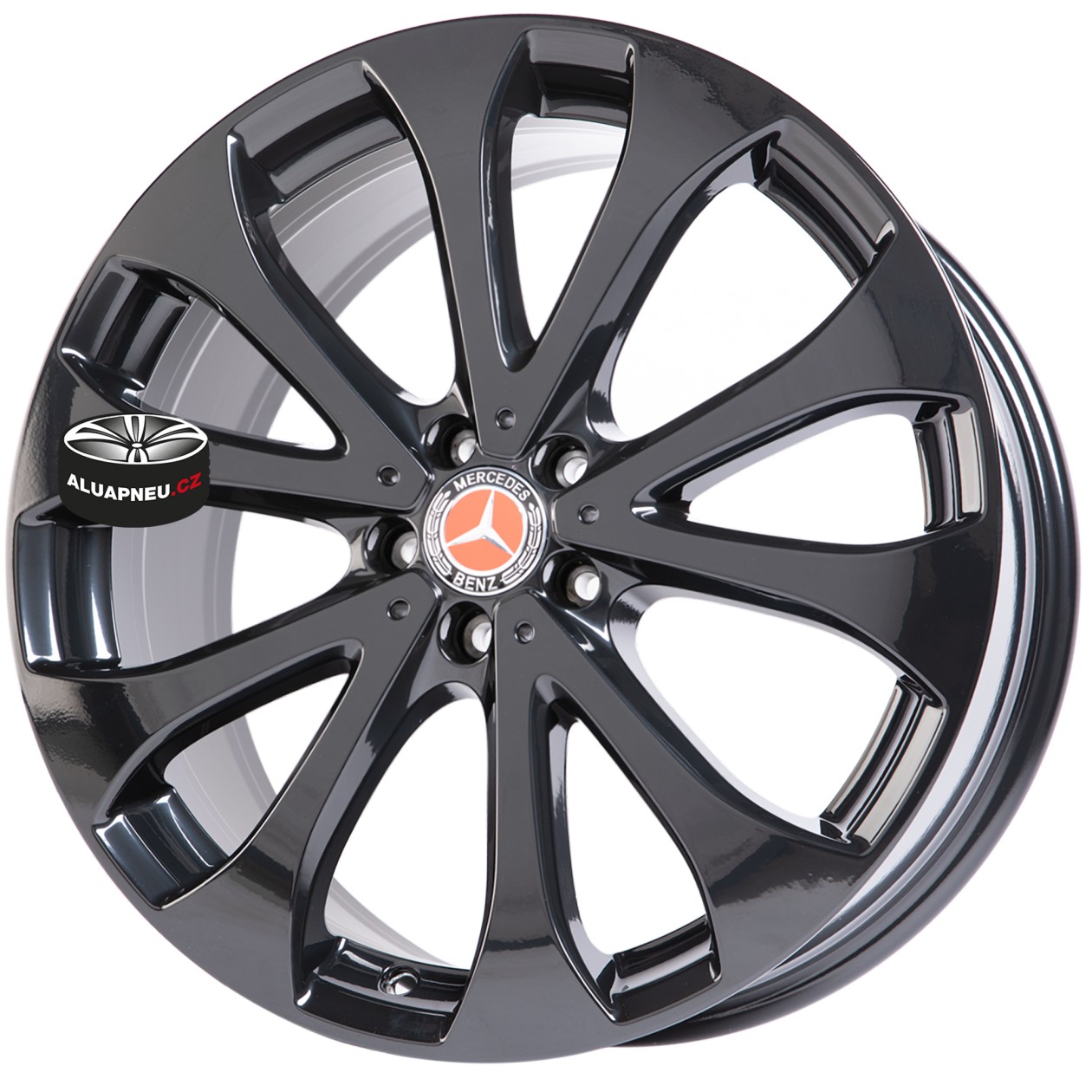 Alu kola ORIGINÁLNÍ ALU KOLA MERCEDES 0073 BLACK 5x112 17"