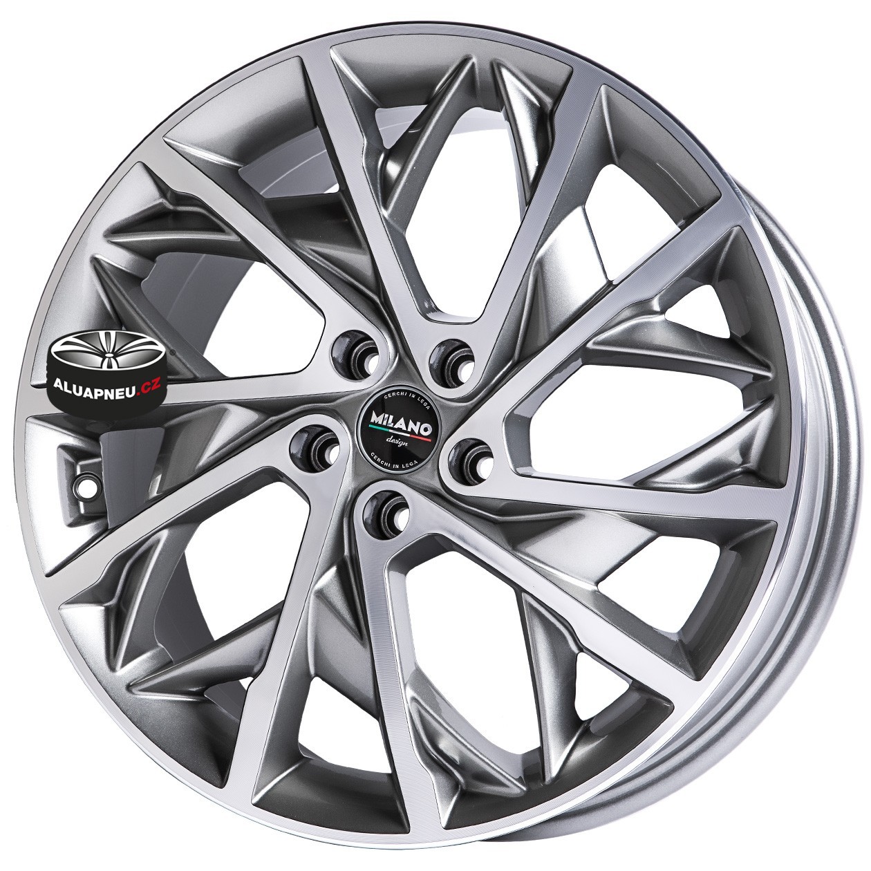 Alu kola REPLICA model 0348 GREY 5x114.3 15"