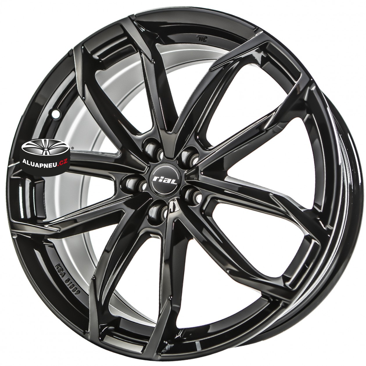 Alu kola Rial Lucca Black 5x114.3 16"