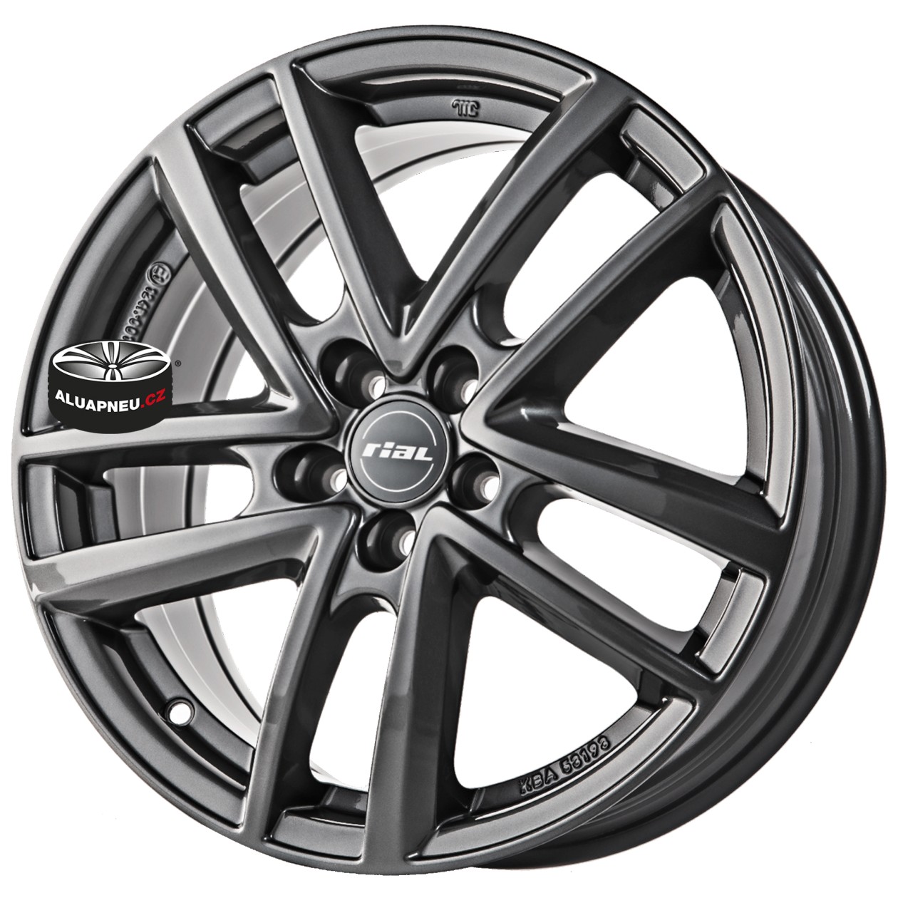 Alu kola Rial Astorga Grey 5x108 17"