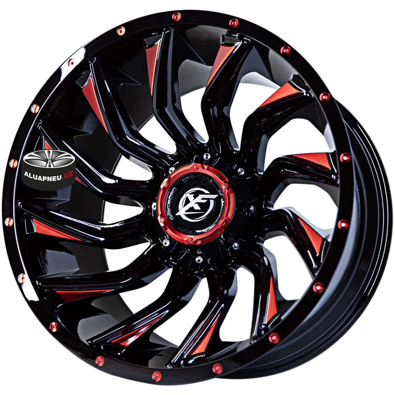 Alu kola REPLICA model 0850 Red Off Road 6x139.7 20"