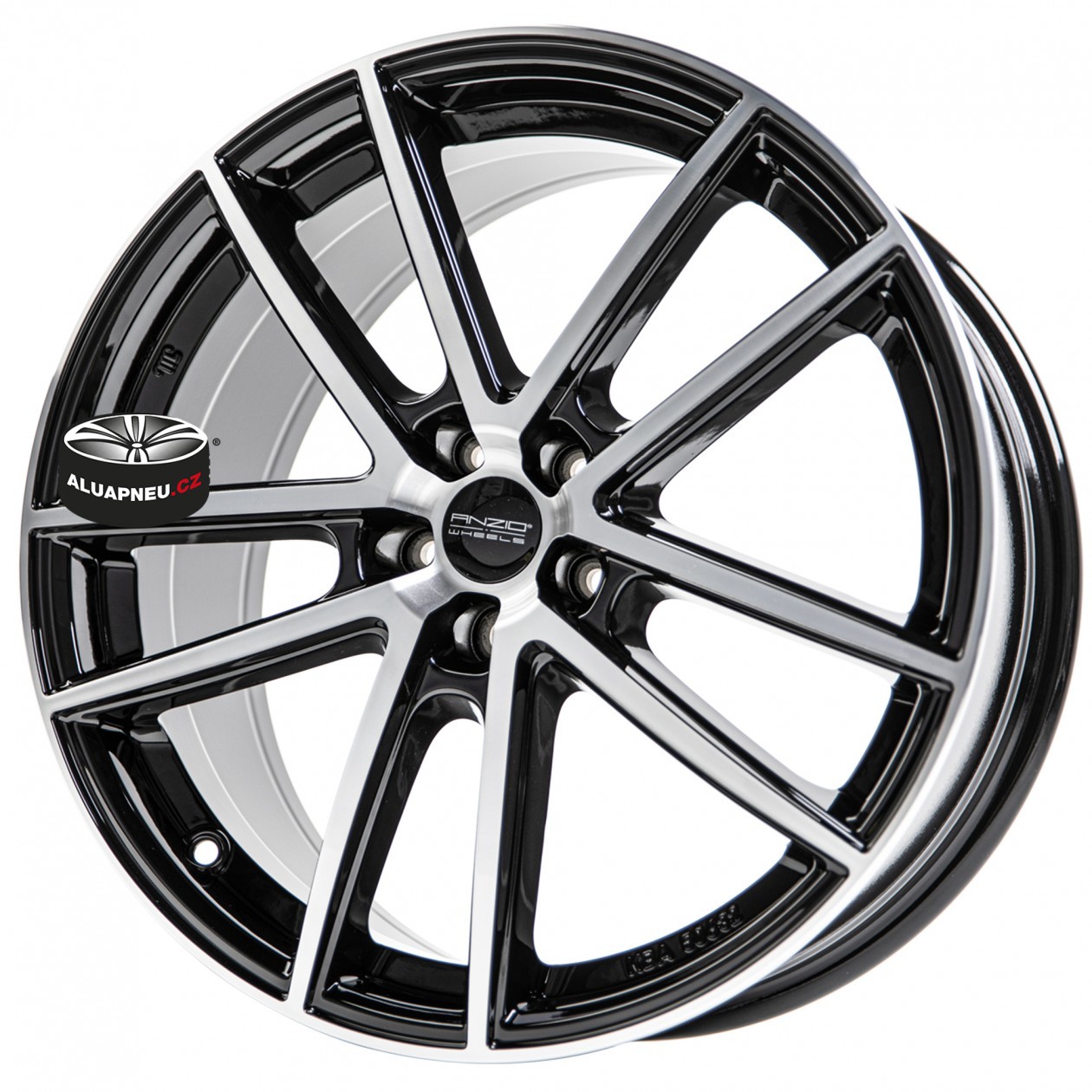Alu kola ANZIO WHEELS model SPLIT BLACK 5x114.3 17"