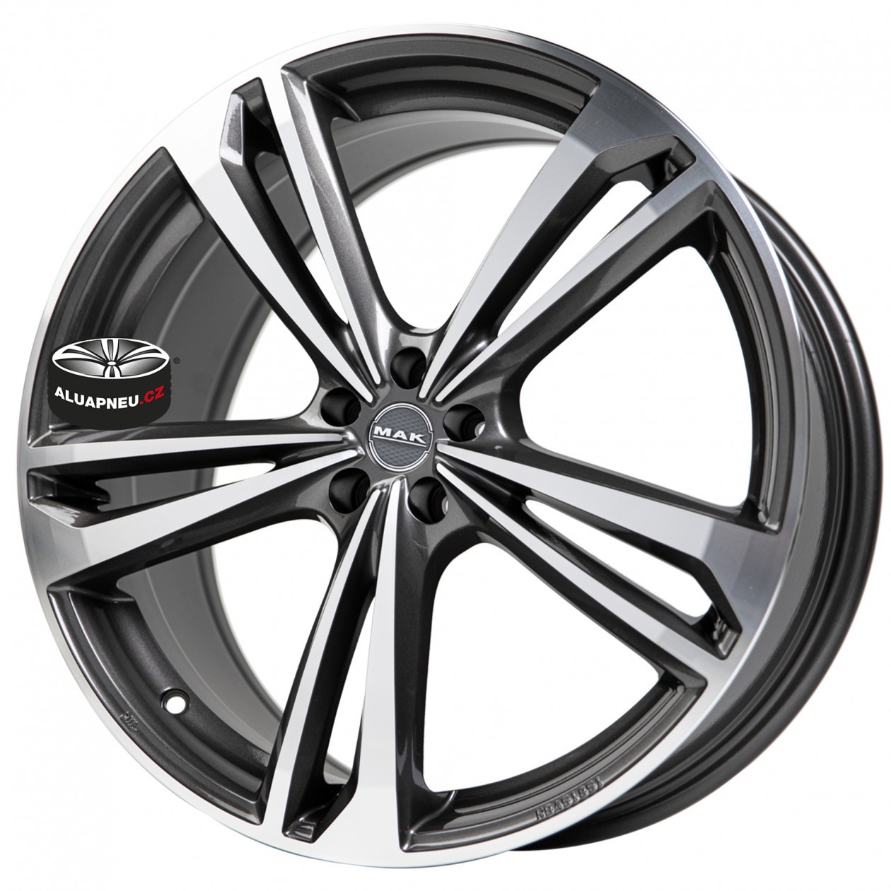Alu kola MAK ITALY model EMBLEMA GREY 4x108 16"