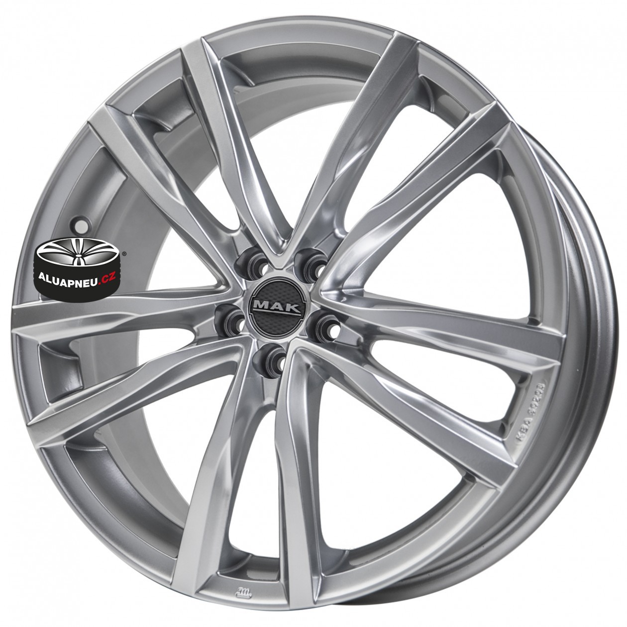 Alu kola MAK ITALY model MILANO SILVER 5x114.3 18"