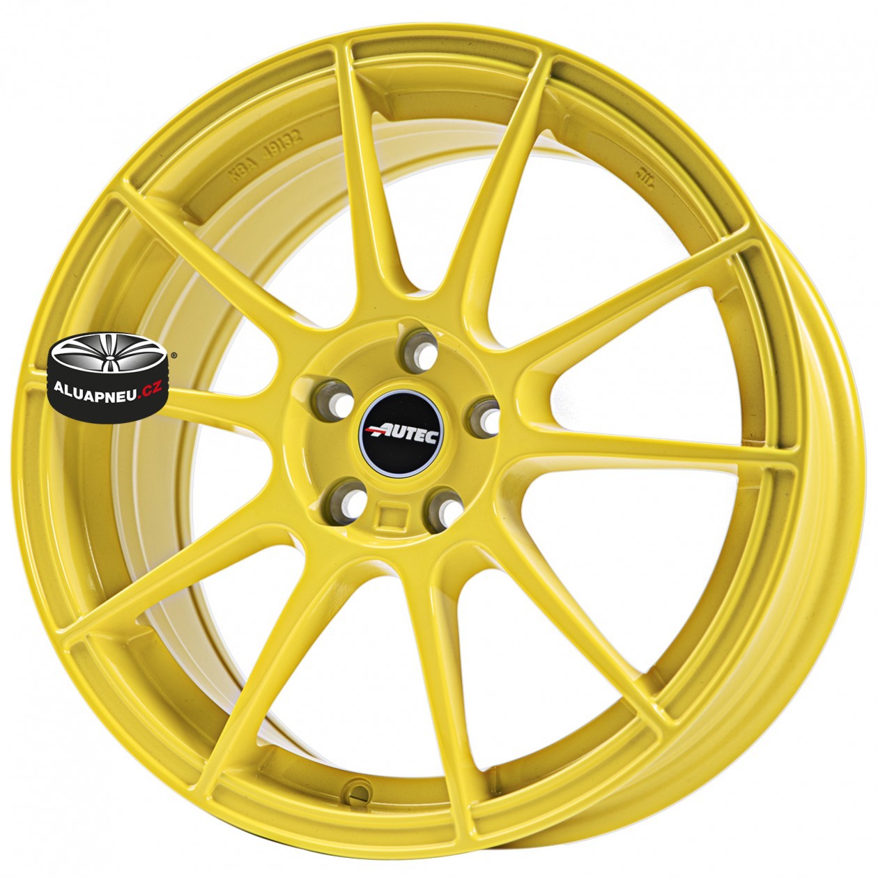 Alu kola AUTEC WIZARD YELLOW 5x112 16"