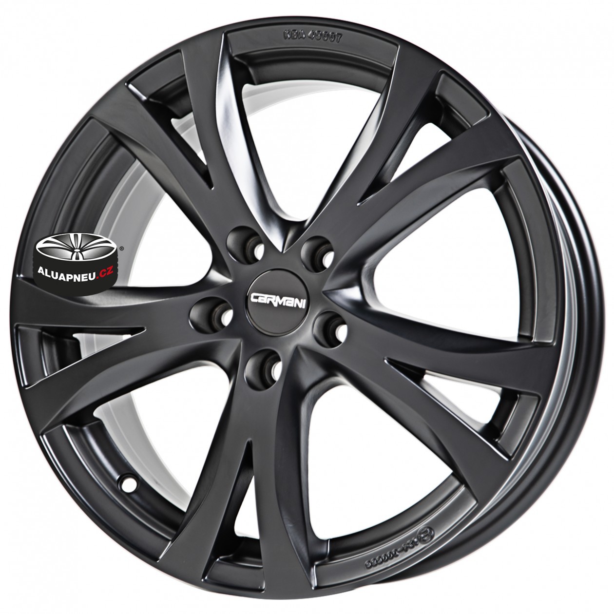 Alu kola CARMANI 9 COMPLETE BLACK 5x114.3 16"