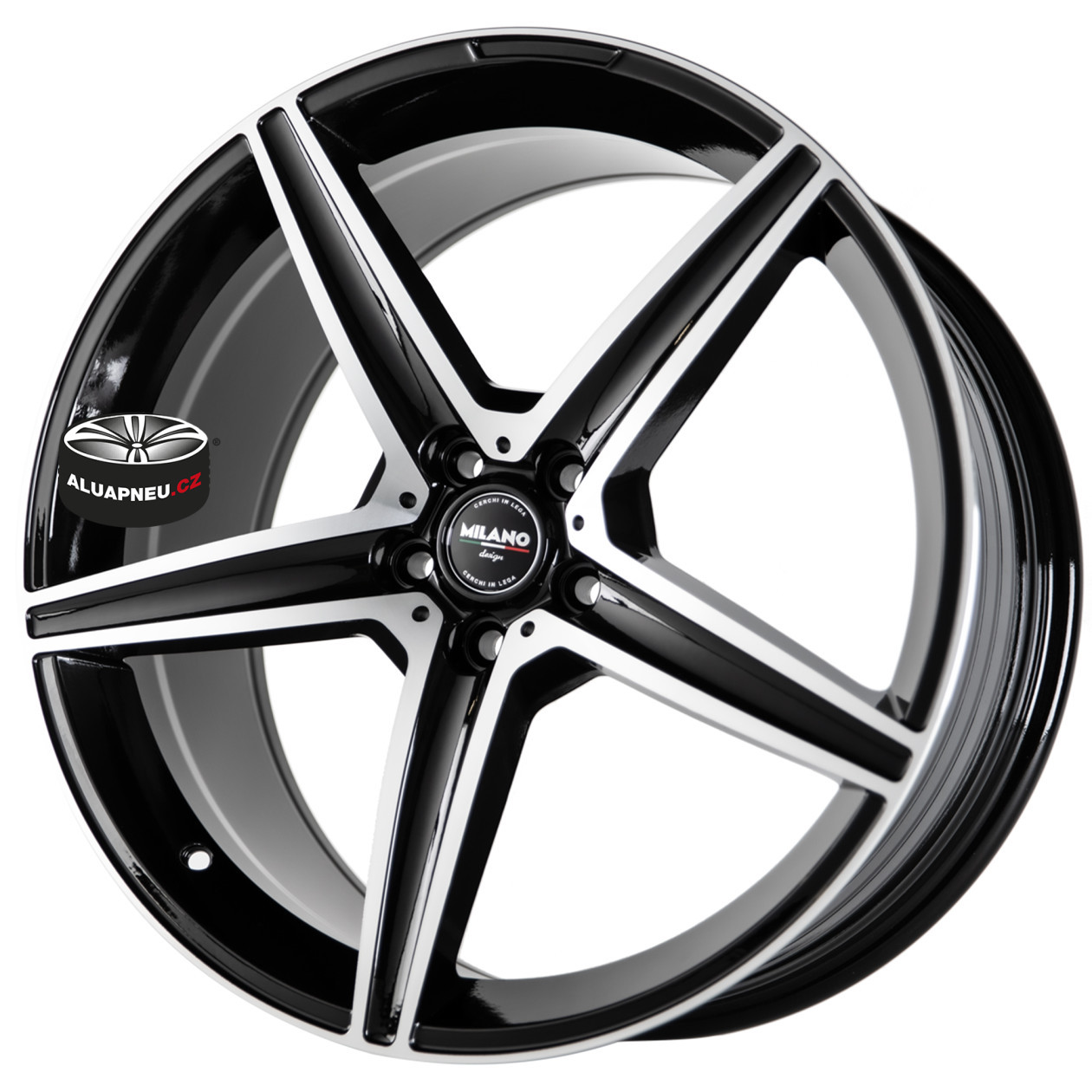 Alu kola REPLICA model 0440 FPBK 5x112 18"