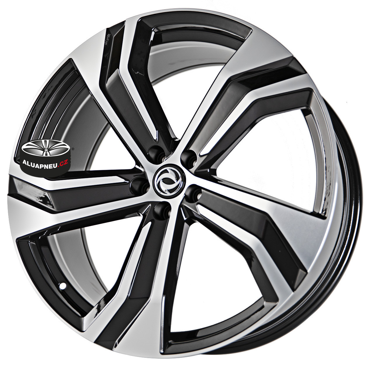 Alu kola REPLICA model 0458 FPBK 5x108 21"