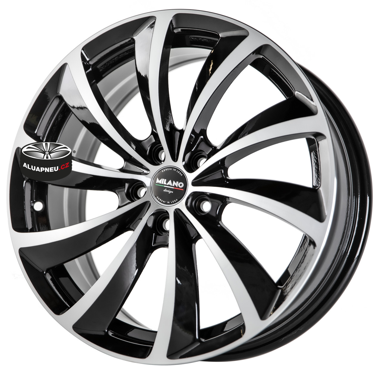 Alu kola REPLICA model 0466 FPBK 5x108 16"