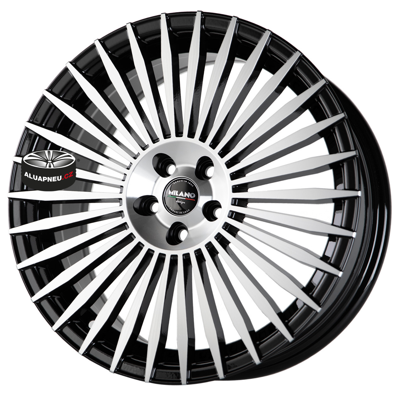 Alu kola REPLICA model 0472 FPBK 5x108 16"