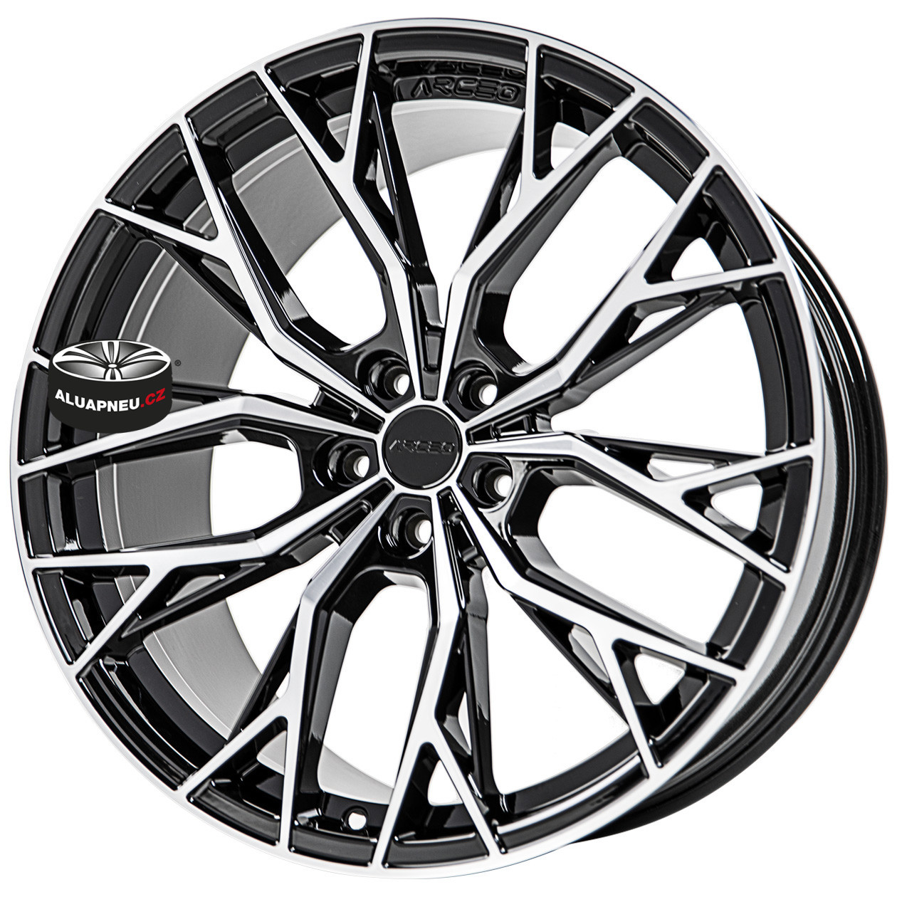 Alu kola ARCEO model ROMA FPBK 5x120 20"
