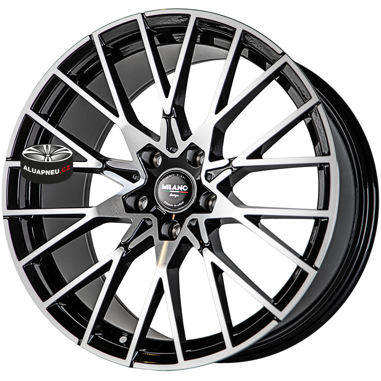 Alu kola REPLICA model 0478 FPBK 5x120 19"