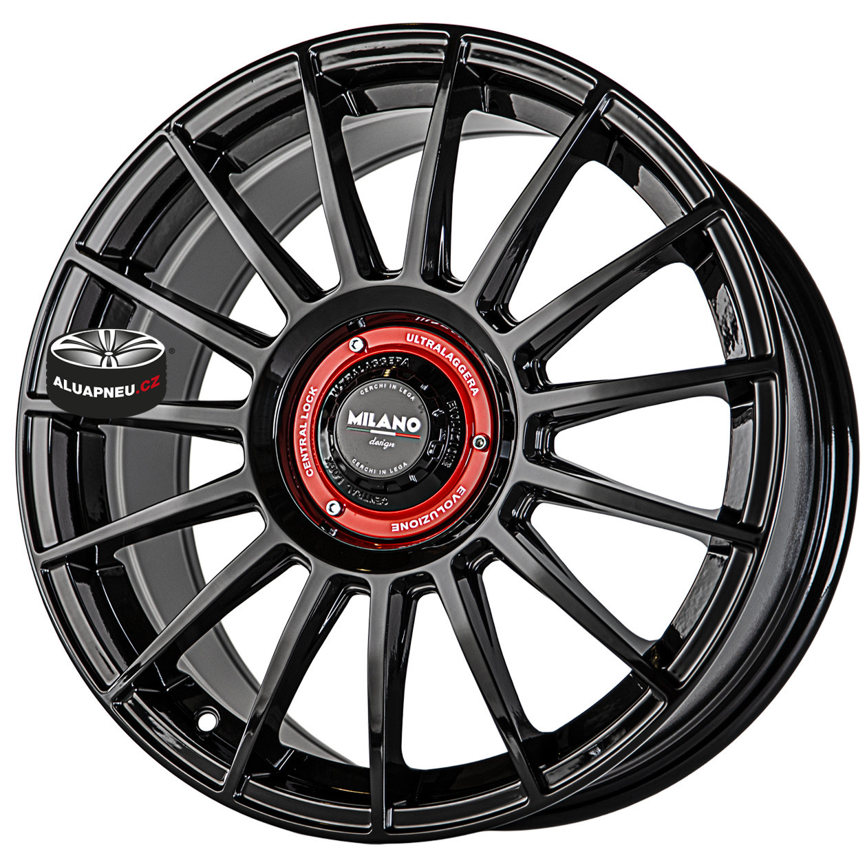 Alu kola MILANO DESIGN model LUCA BLACK 5x110 17"