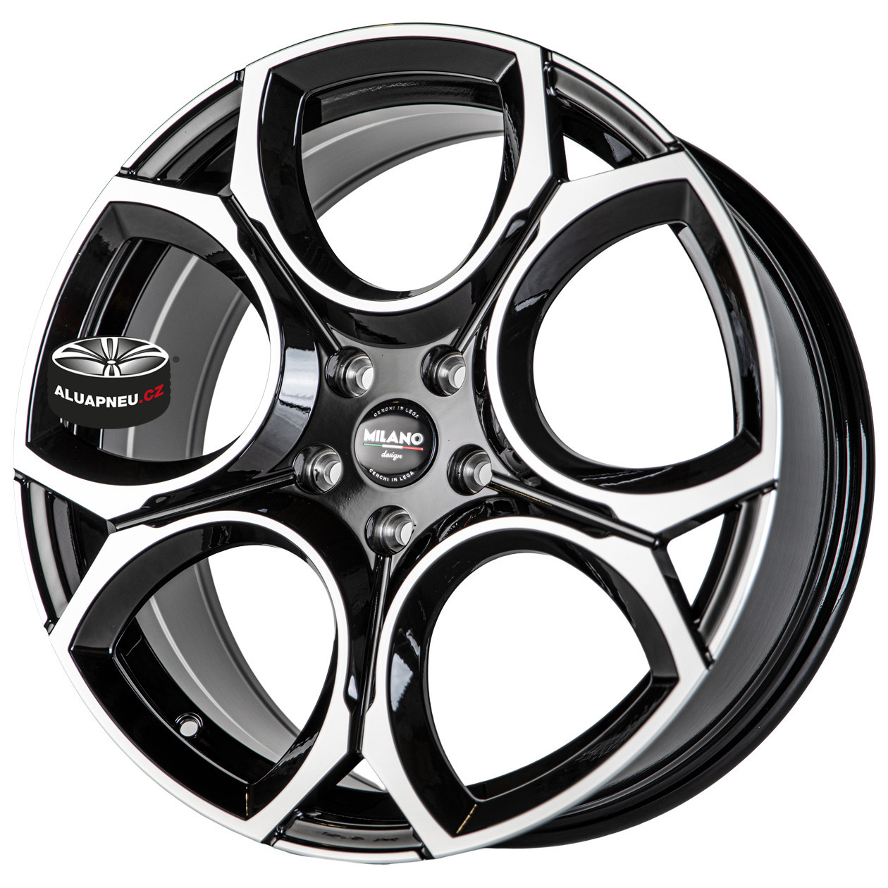 Alu kola REPLICA model 0482 FPBK 5x112 18"