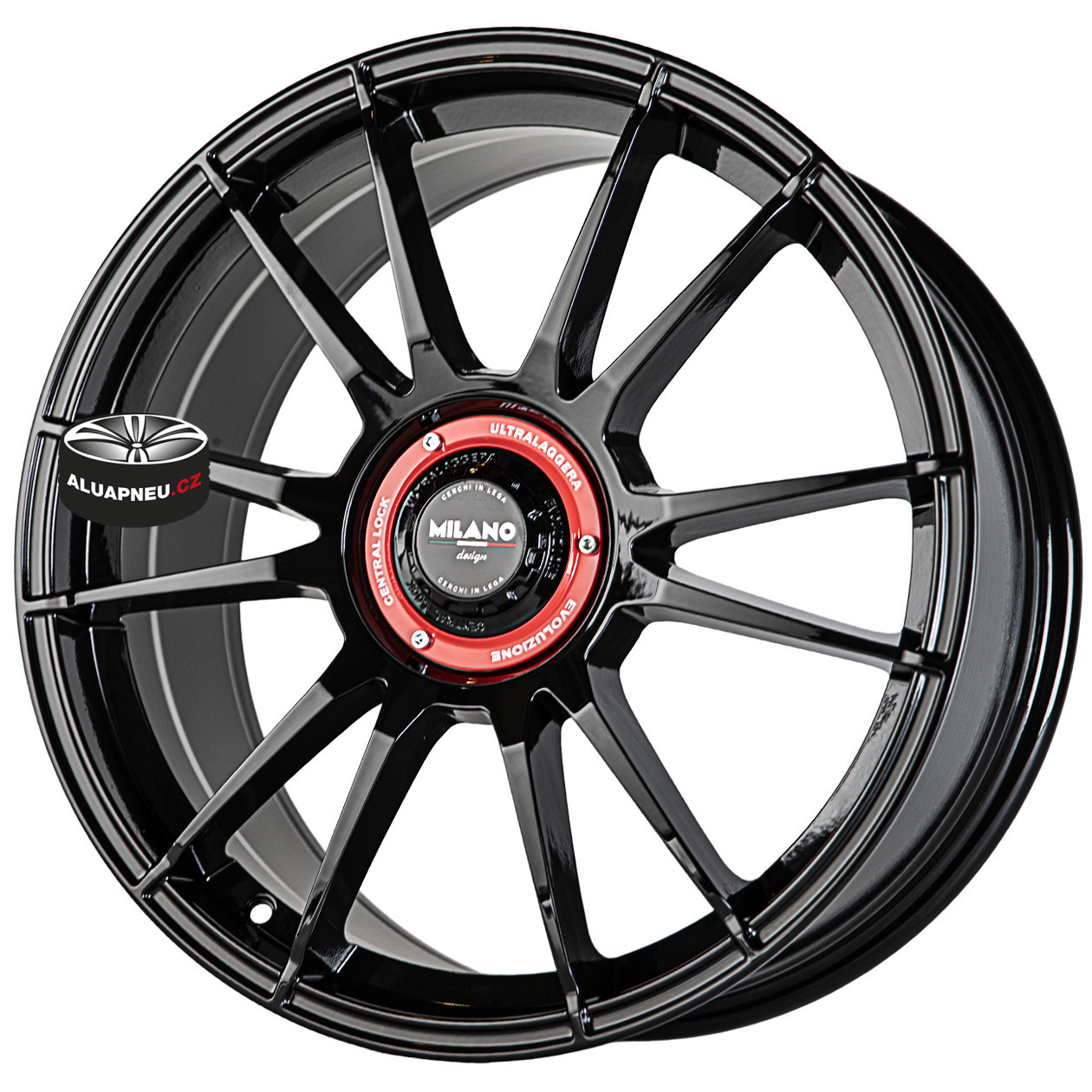 Alu kola MILANO DESIGN model GIULIO BLACK 5x98 19"