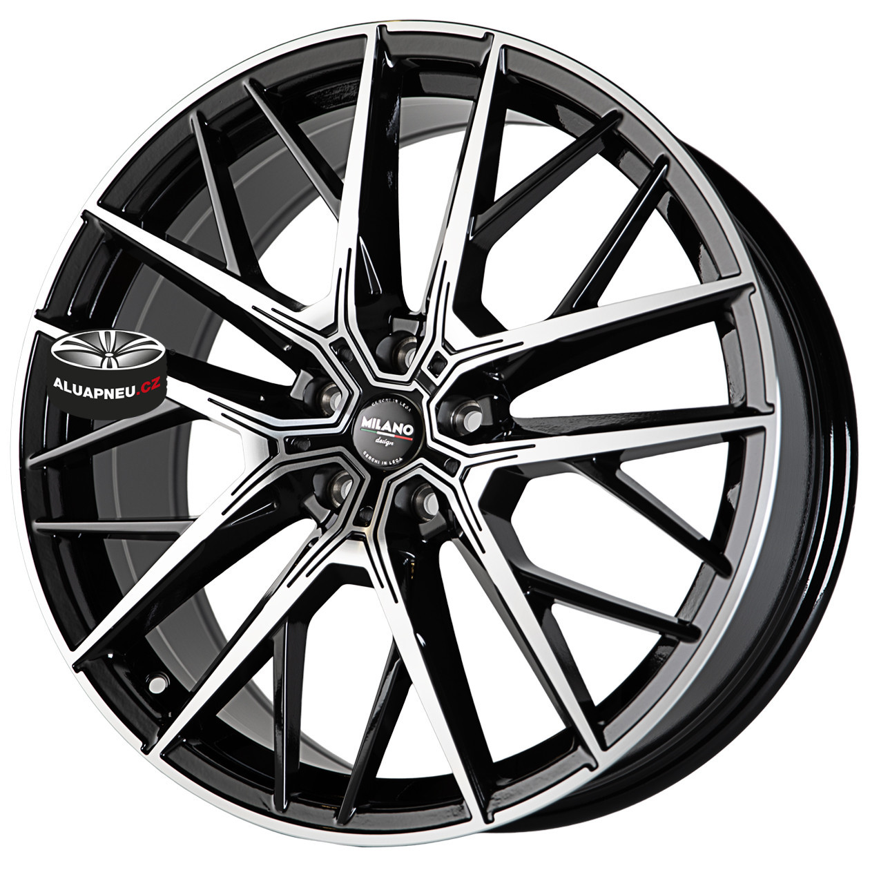 Alu kola REPLICA model 0485 FPBK 5x120 19"