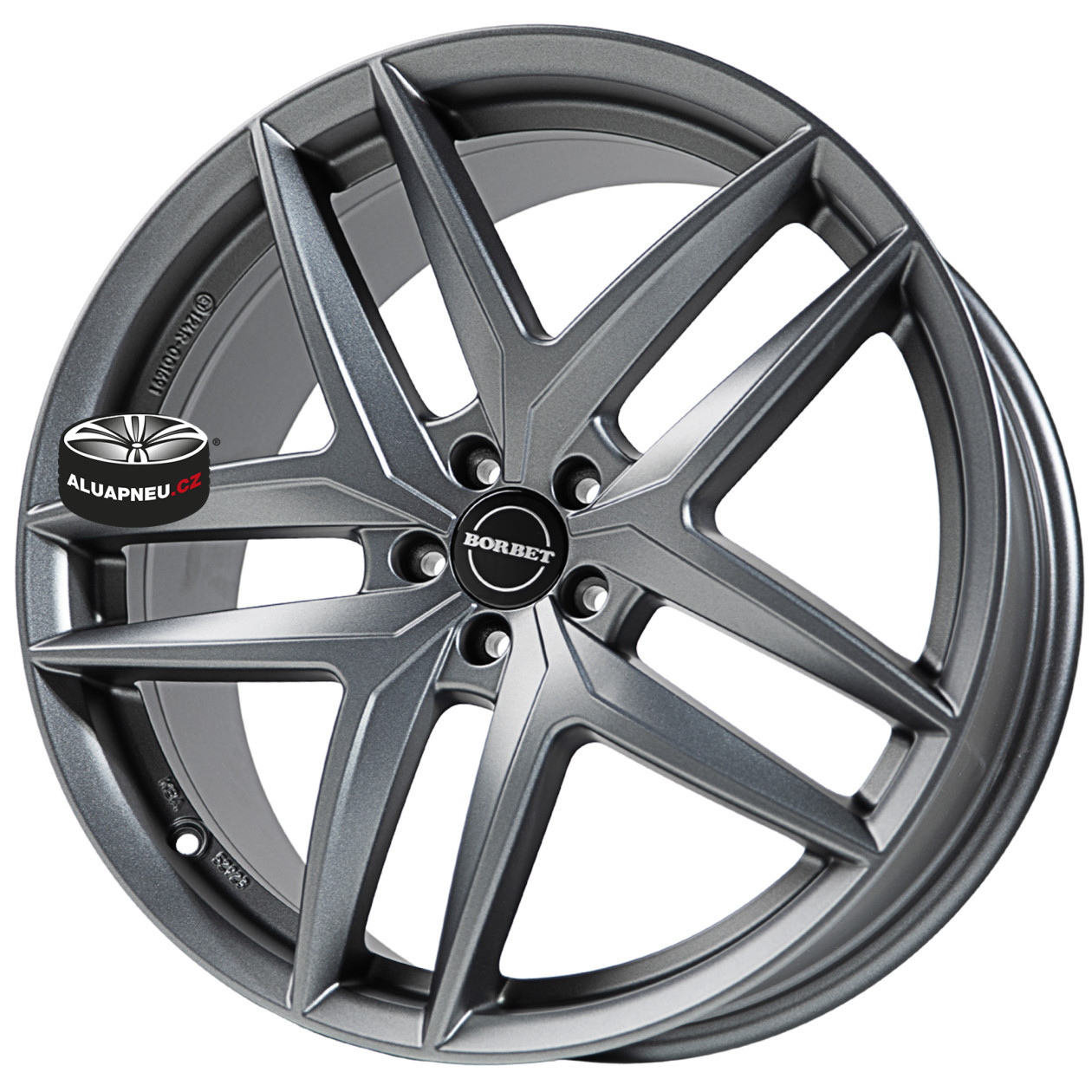 Alu kola BORBET model Z GREY 5x112 19"