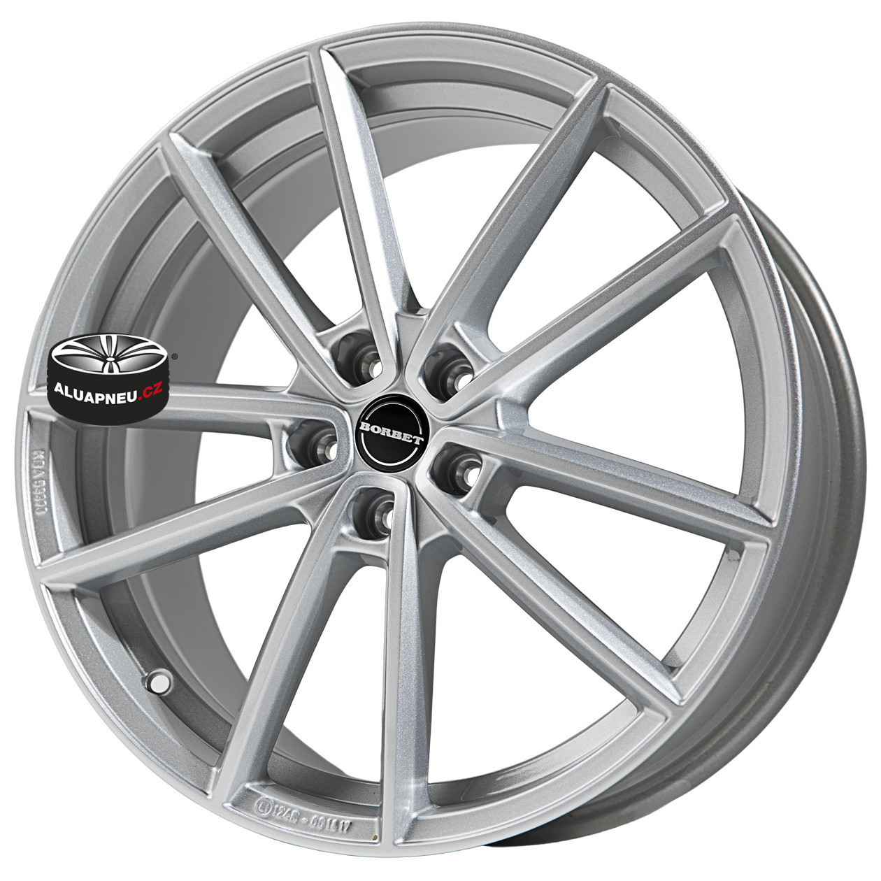 Alu kola BORBET model W SILVER 5x114.3 18"