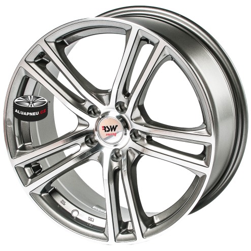 Alu kola RSW RACING 242 GREY 5x100 17"