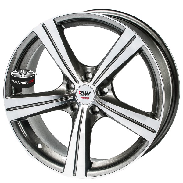 Alu kola RSW RACING 146 grey 4x108 14"