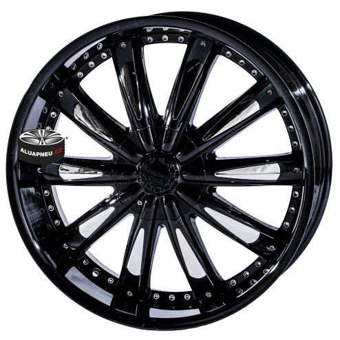 Alu kola CABO 170 BLACK CHROME limited 5x114.3 22"