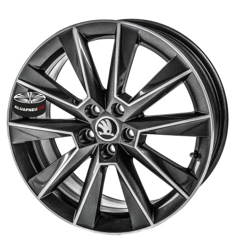 Alu kola Originální alu kola Škoda Savio Grey 5x100 17"