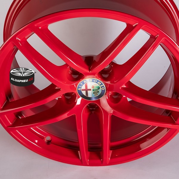Originální alu kola Alfa Romeo 0012 red 46522